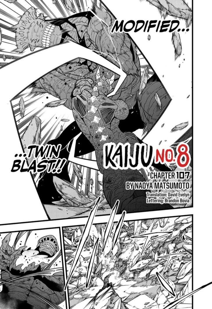 Kaiju No. 8 Chapter 107