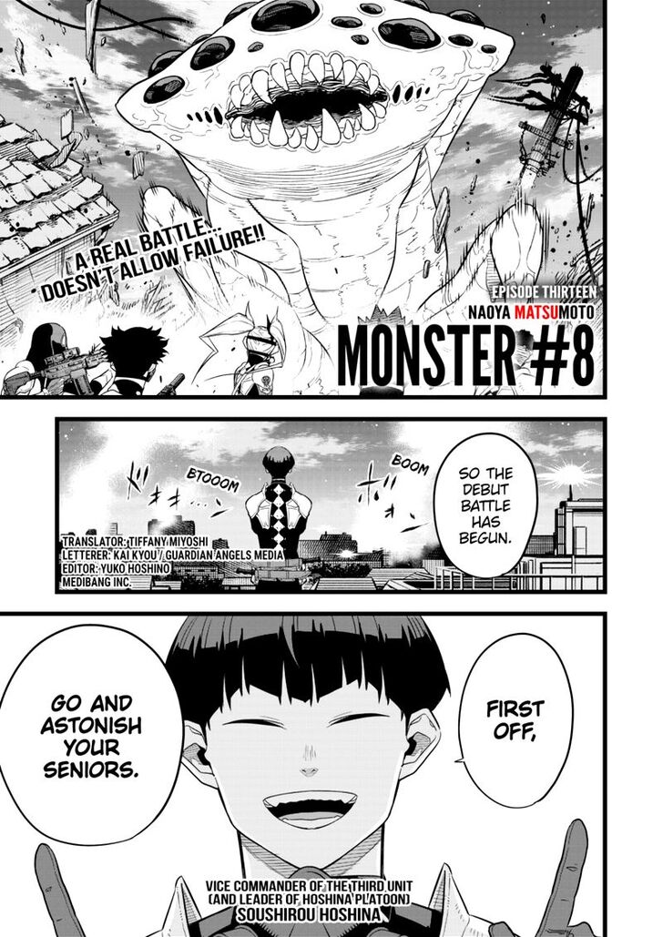 Kaiju No. 8 Chapter 13