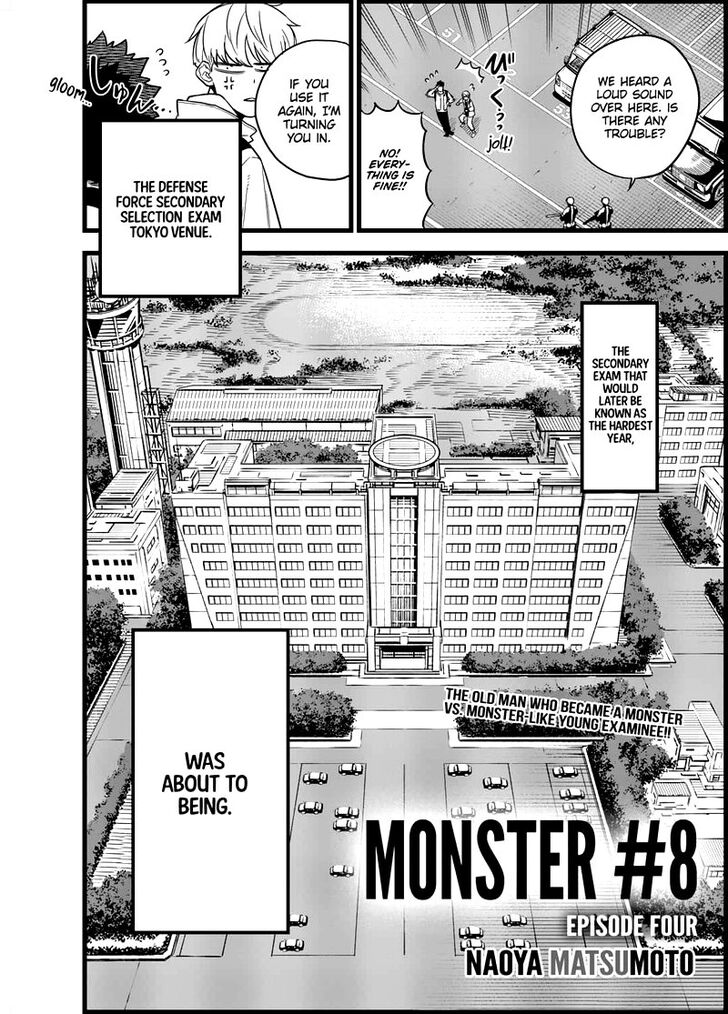 Kaiju No. 8 Chapter 4