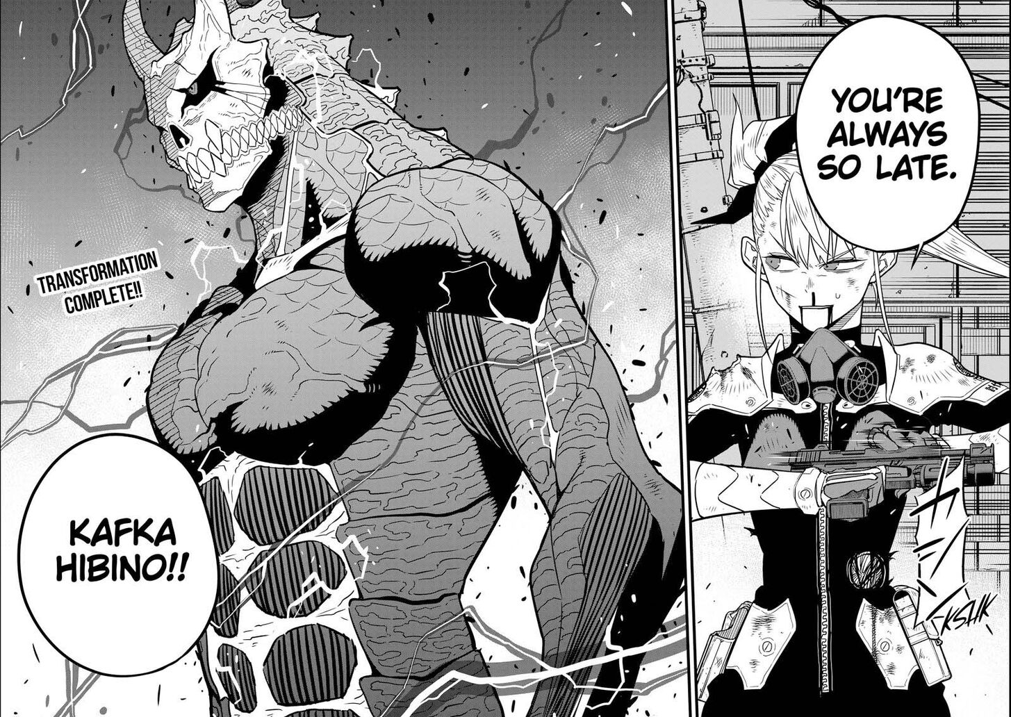 Kaiju No. 8 Chapter 45