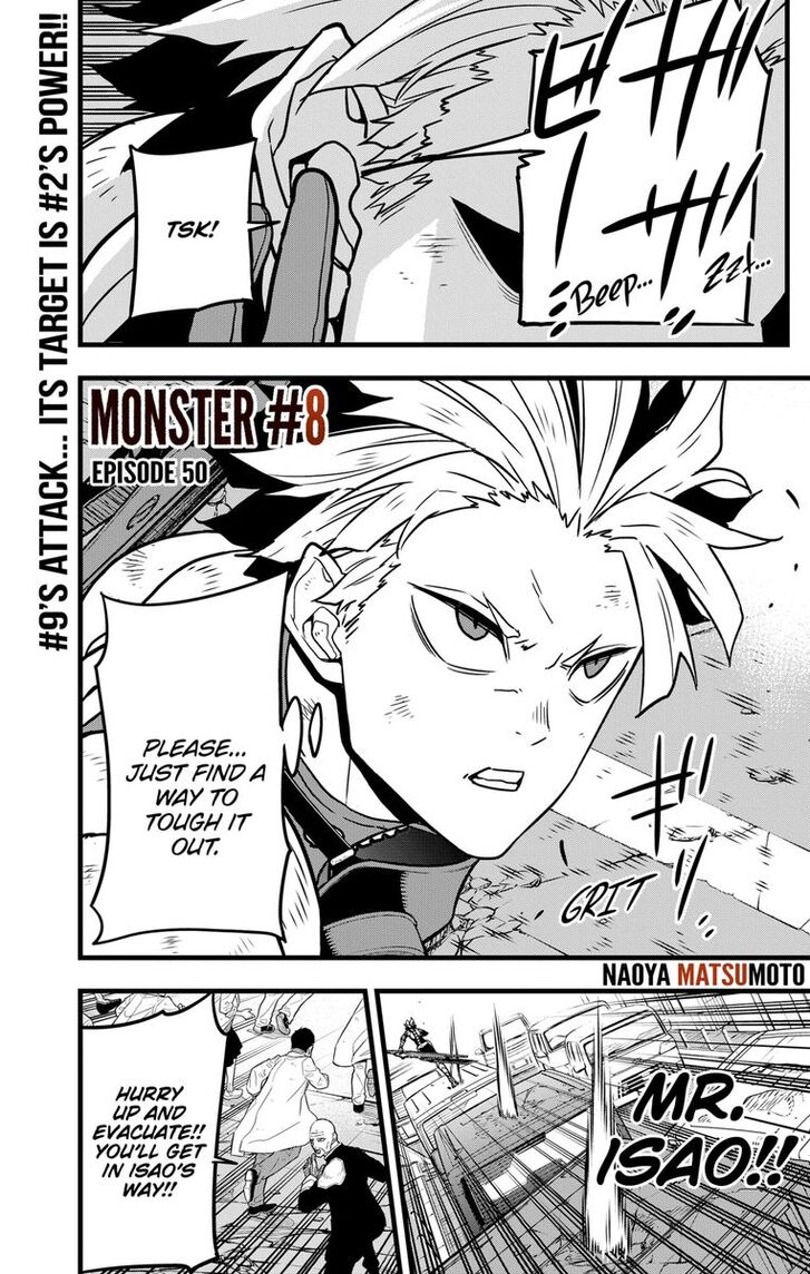 Kaiju No. 8 Chapter 50