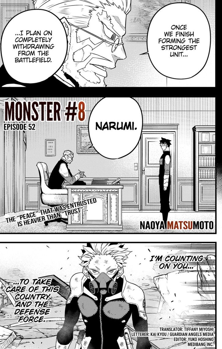 Kaiju No. 8 Chapter 52