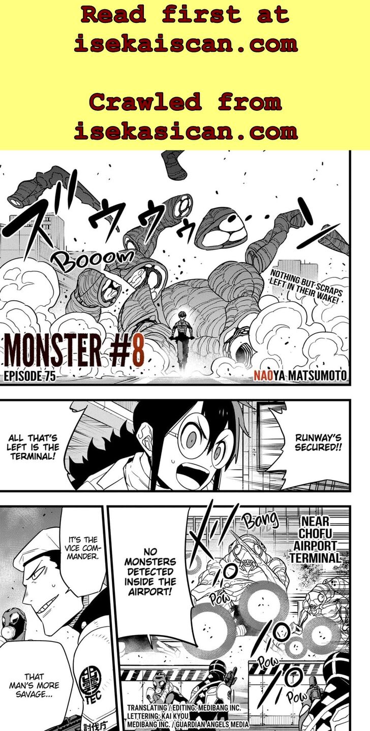 Kaiju No. 8 Chapter 75