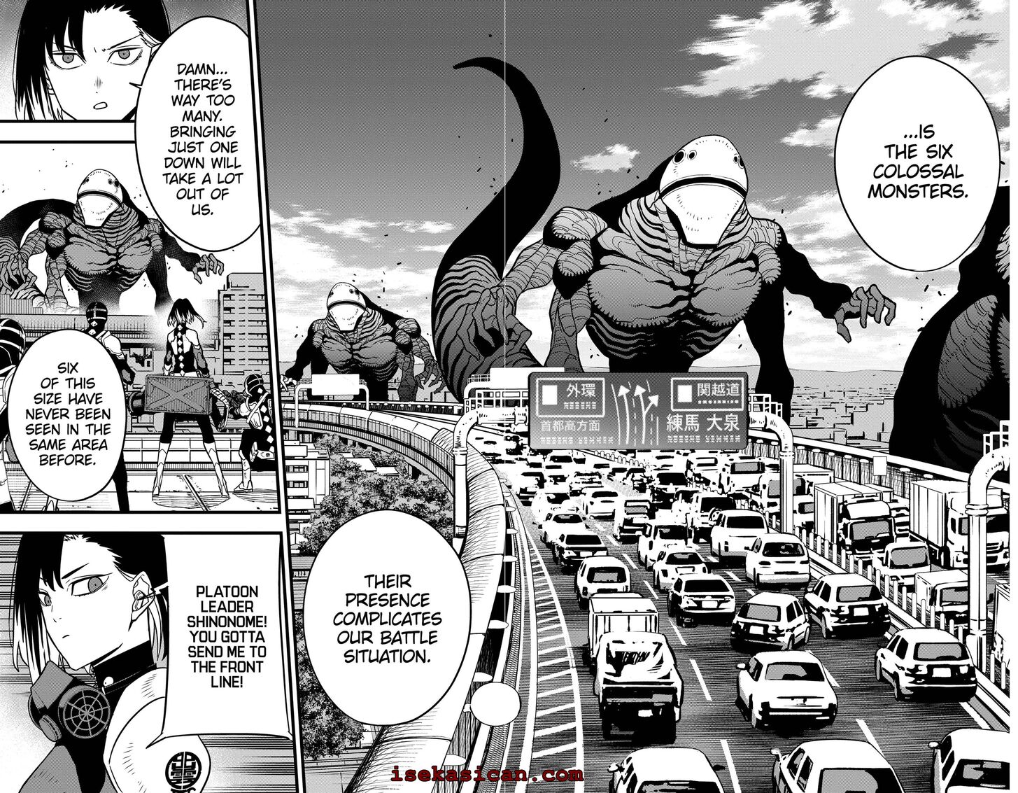 Kaiju No. 8 Chapter 75