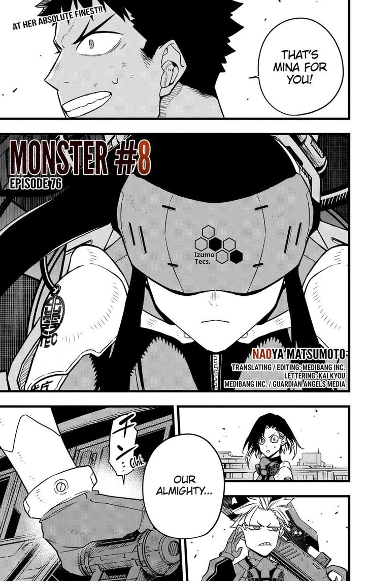 Kaiju No. 8 Chapter 76